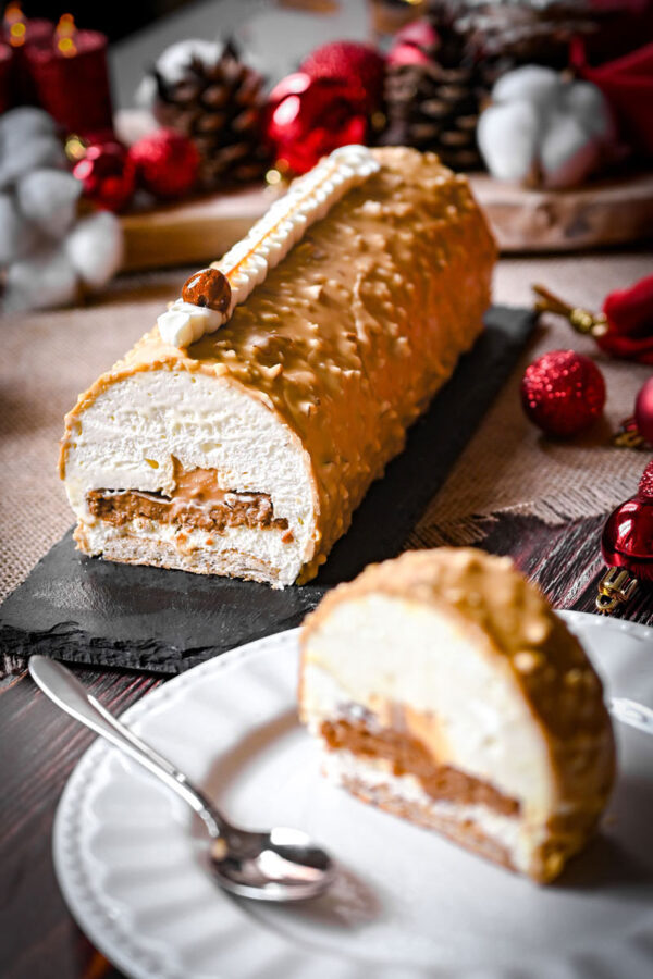 Recette Bûche de Noël Stick’Nuts Vanilla – Image 2
