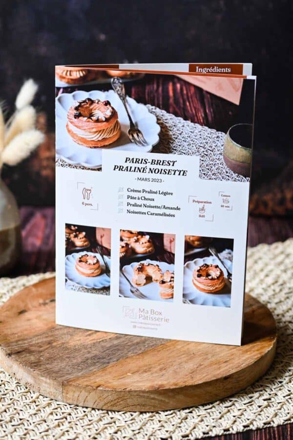 Recette Paris-Brest Praliné Noisette