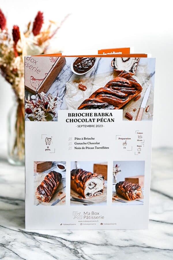 Recette Brioche Babka Chocolat Pécan