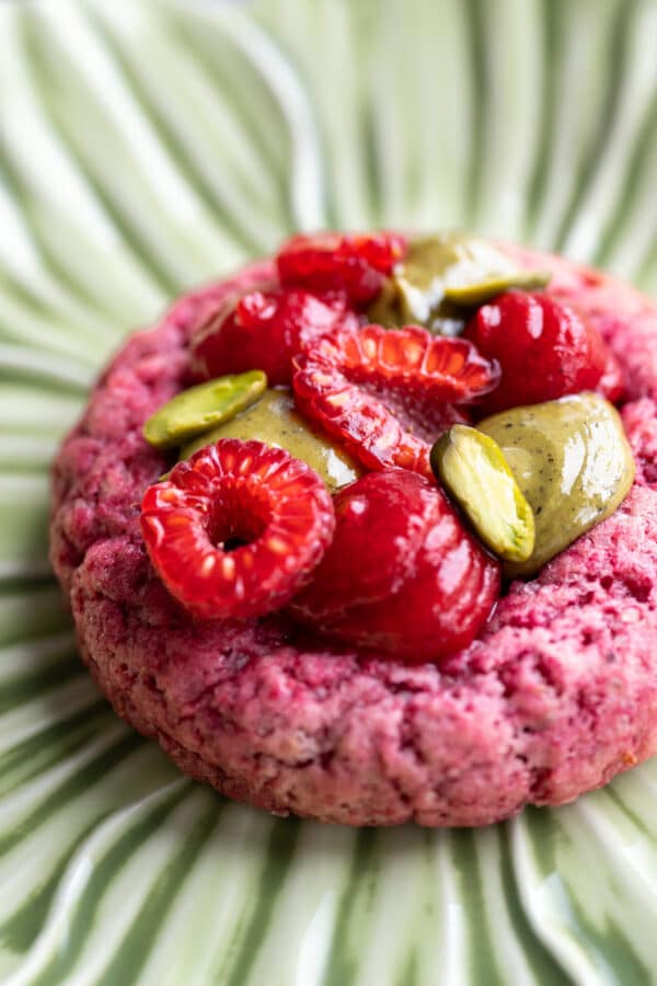 Recette Cookies Framboises Pistaches – Image 2